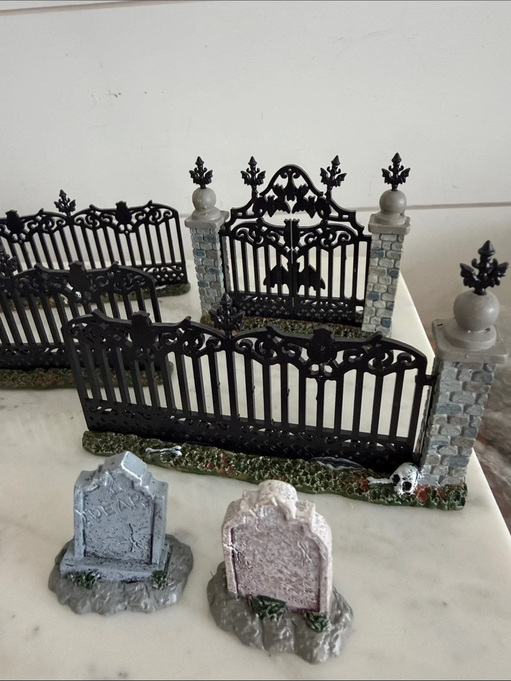 Lemax Spooky Town Accessories Grave Yard